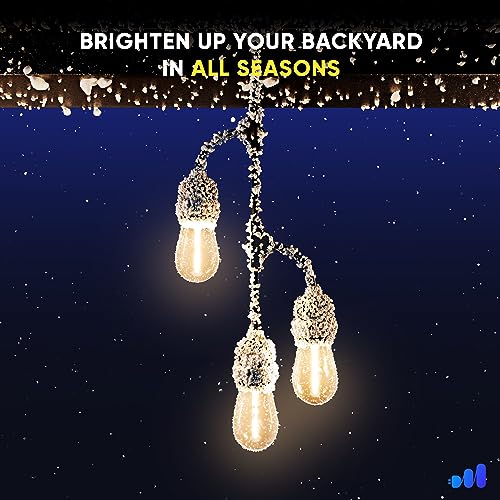 Luces exteriores para patio con 10 bombillas LED Maximm miniatura 5