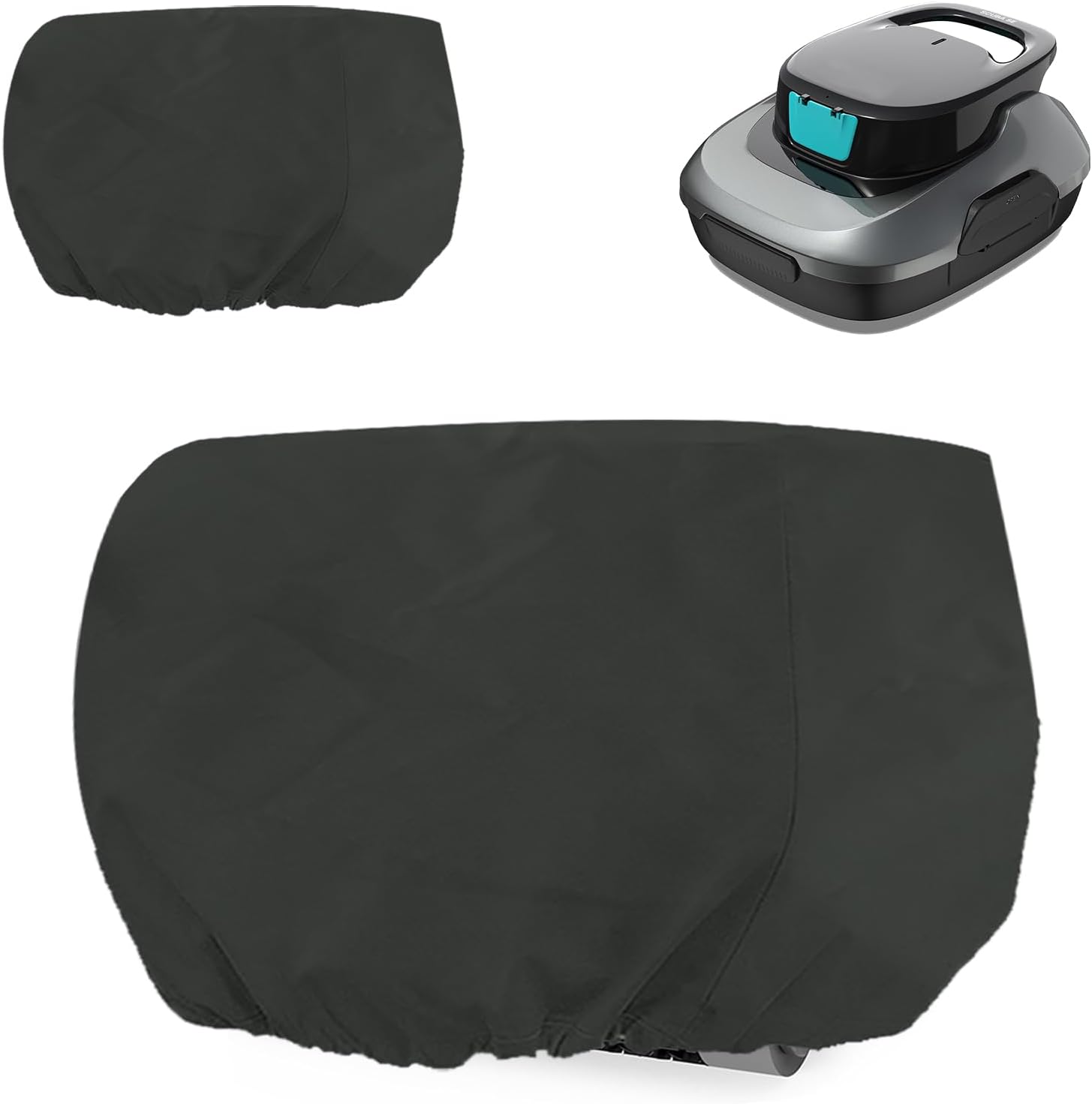 Protective Cover for Cordless Robotic Pool Cleaner - Keyrank Cover for Above Ground and Ingound Robot Vacuum Waterproof and UV Resistant,Customized for Automatic Robotic Vacuum,Outdoor Machine