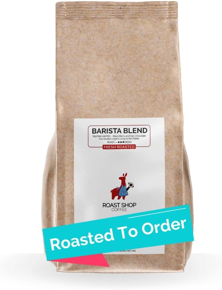 Small Batch Roasted Climate Positive Coffee Beans 1kg, Seasonally Sourced, Roast Shop Coffee the Micro Roastery (Barista Blend, 1kg (pack of 1))