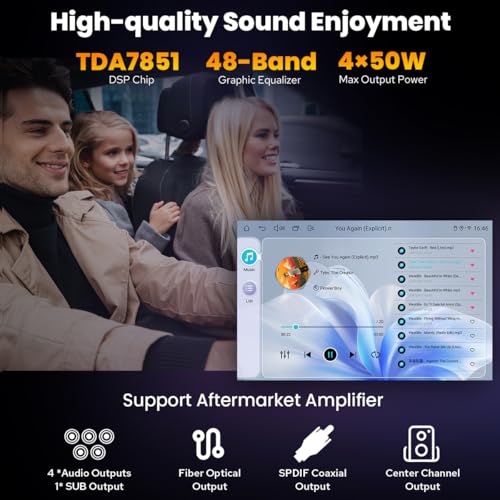 Radio para auto JOYING 9 pulgadas con pantalla táctil miniatura 5