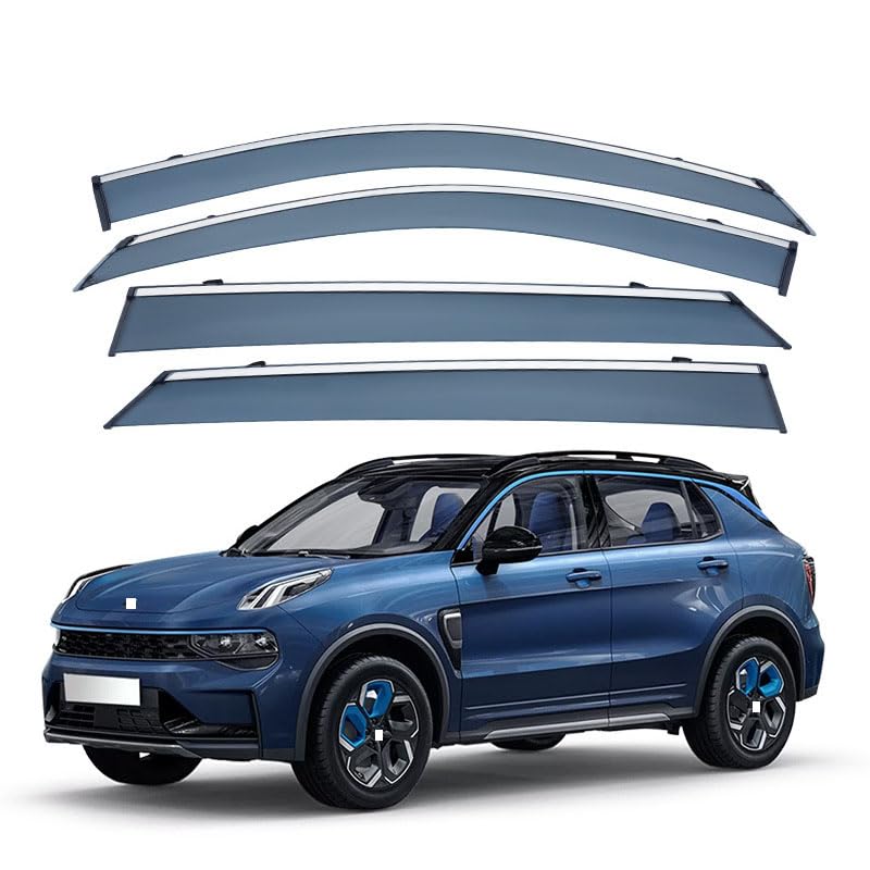 Deflectores de aire LYNK&CO 01 CX11 2017+ juego de viseras premium con acabado aerodinámico