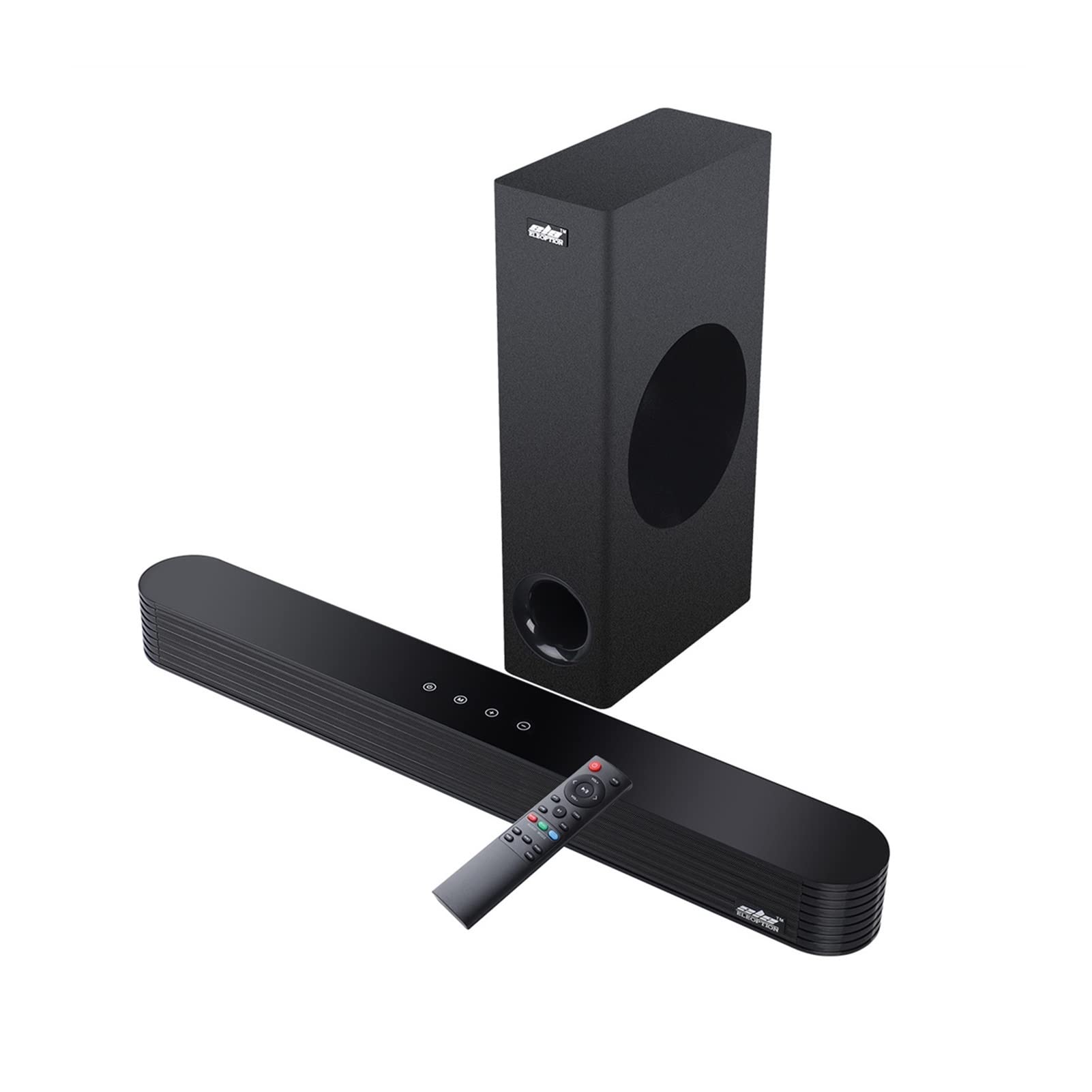 Głośnik komputerowy 120W 2.1 Soundbar kino domowe system dźwiękowy TV głośnik Bluetooth Sound Bar z subwooferem wsparcie optyczne Aux koncentryczny RCA USB głośniki biurkowe
