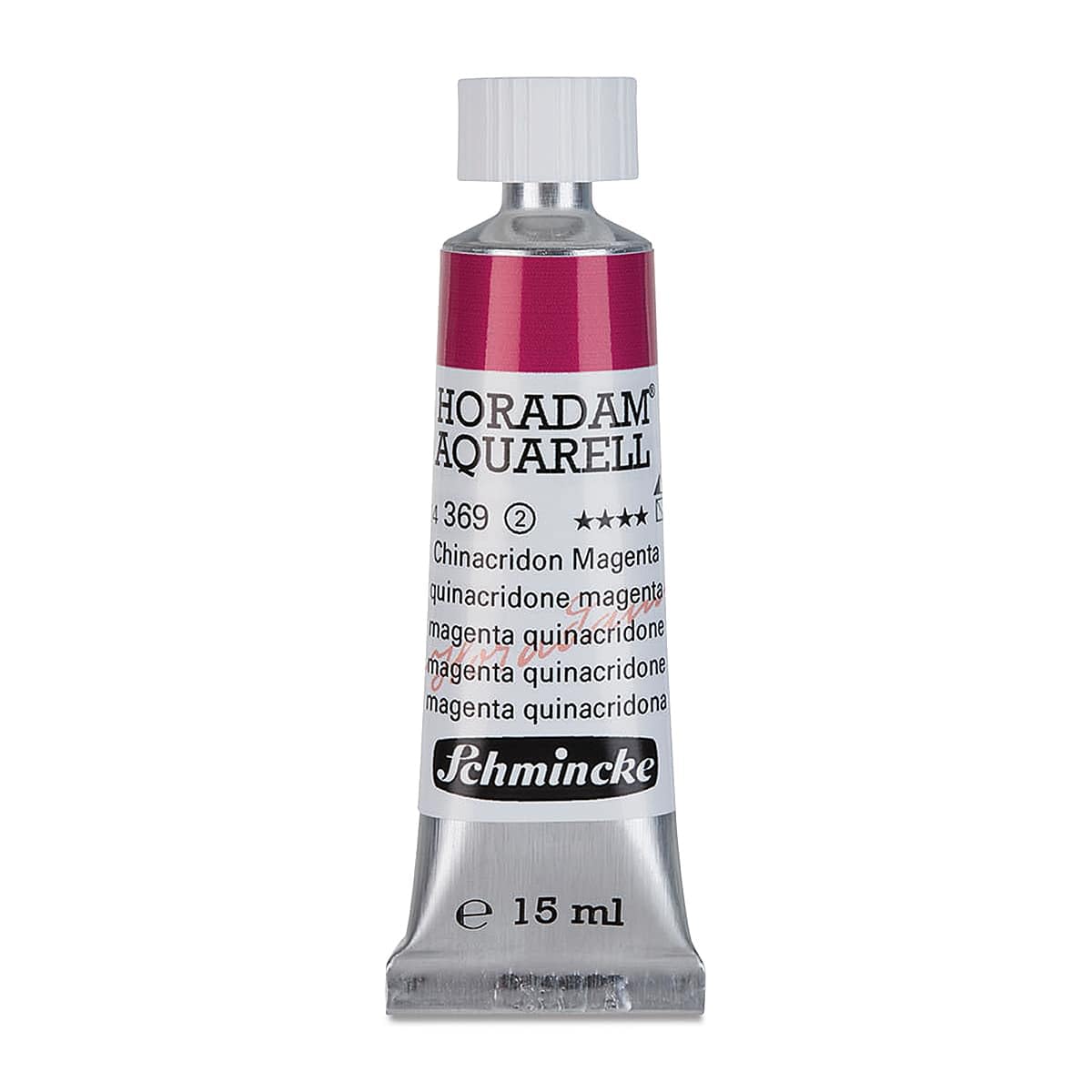 Schmincke Horadam Aquarell Artist Watercolor - Quinacridone Magenta, 15 ml tube