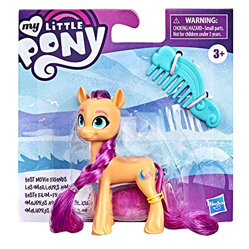 My Little Pony F26125L4 Best Movie Friends F2612 Pack of 3 Mini Dolls + Accessory, 8 cm - Image 4