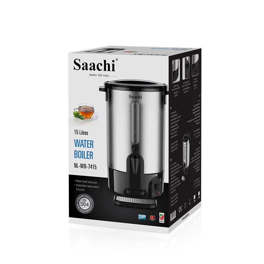 SaachiWater Boiler NL-WB-7415 With Water Level Indicator (15L)
