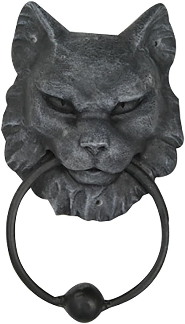 Pacific Giftware Cat Gargoyle Door Knocker