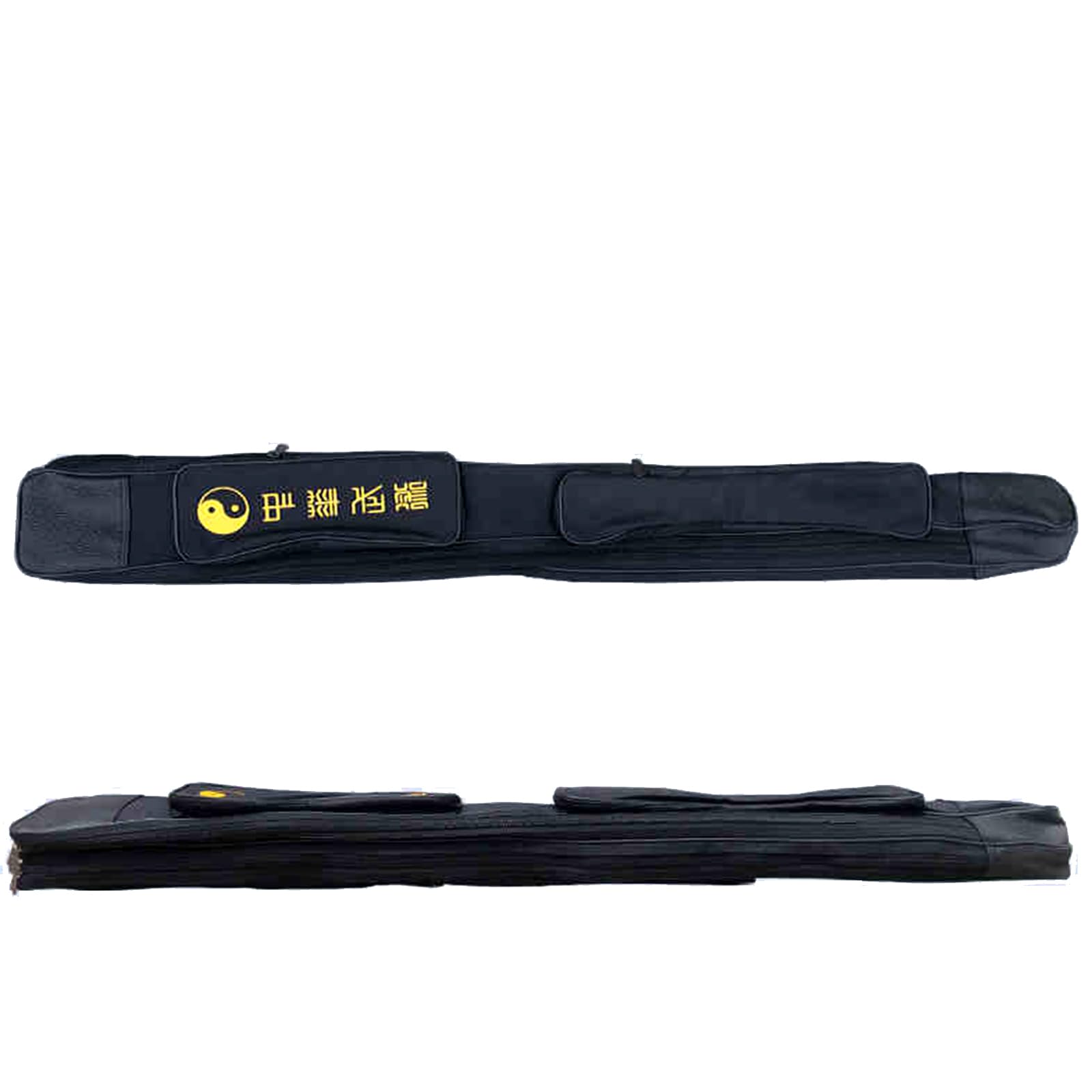 Borsa Per Spada Impermeabile In Tessuto Oxford Nero Da 130 Cm, Fodero A Doppio Strato Per 2 Spade, Adatta Per Spada Tai Chi, Samurai, Bokken, Katana
