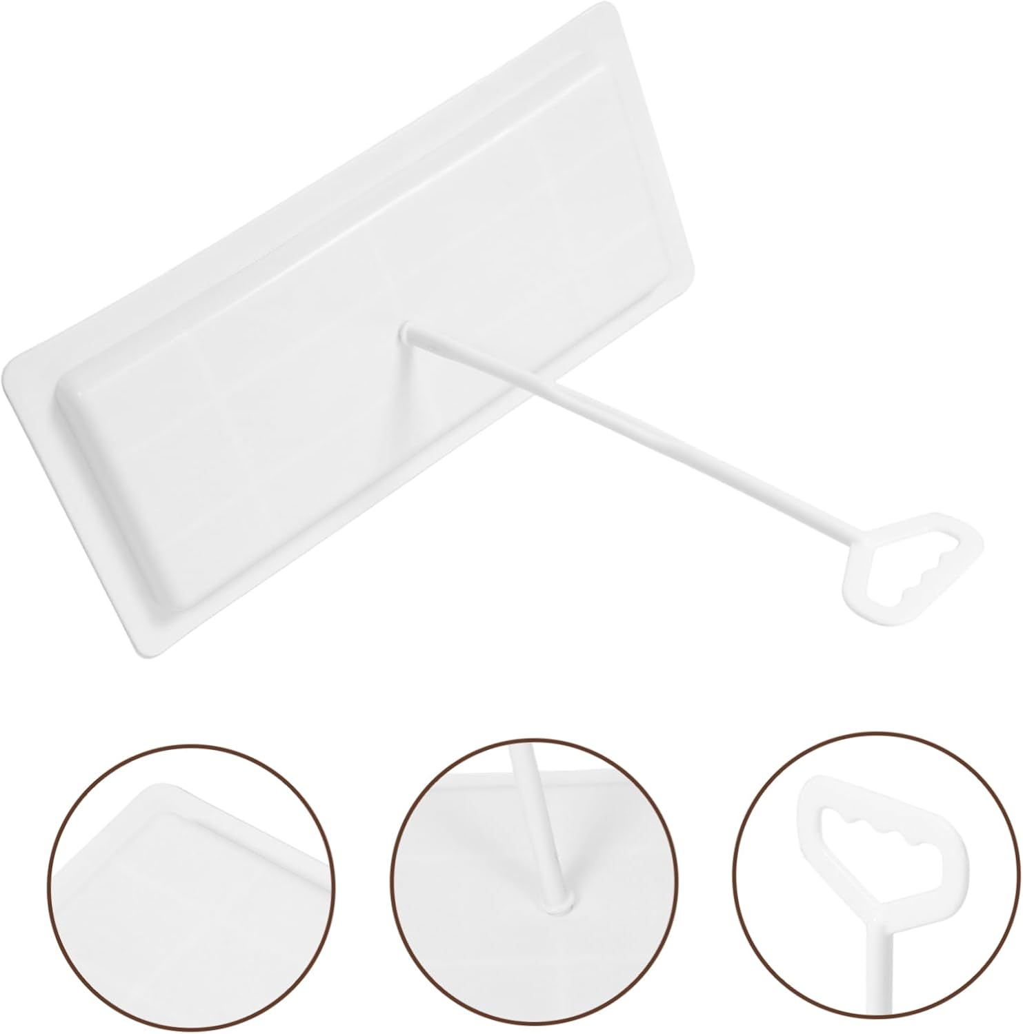 Squat Toilet Cover Lid Lightweight Easy to Install Design for Squat Toilets Modern Aesthetic Break Resistant for Bathrooms