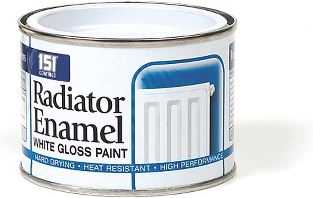 151 Coatings Radiator Enamel 180ml White Gloss (388916)