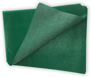 CLSSLVVBN Paquete de 100 A4 Papel de transferencia de grafito multicolor Fiable No es fácil de rasgar Fácil Línea de arrugas Herramientas de integridad Papeles de colores, A4verde