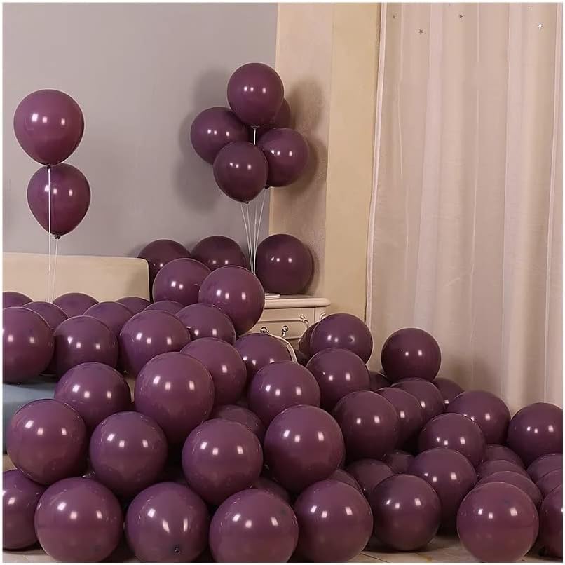YESJmn Balloon Wedding Birthday Party Decor Balloons Retro Pink Green Caramel Coffee Balloon Rustic Air Helium Globos 10inch 30pcs