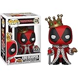  Funko King Deadpool (f.y.e. Exclusive) POP! Marvel Vinyl Figure & 1 POP! Compatible PET Plastic Graphical Protector Bundle [#326 / 31116 - B]