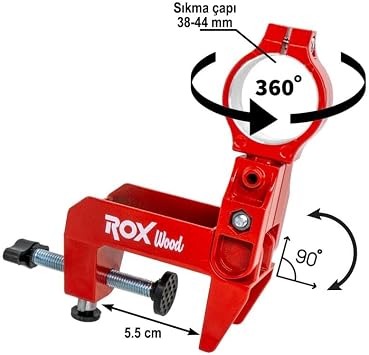 Rox Wood 0262 Bench Type Aluminum Drill Fixing Vise