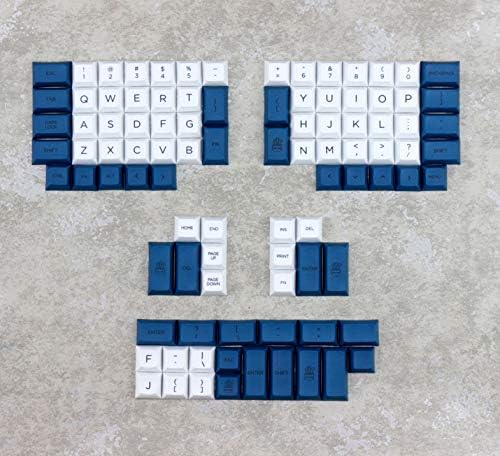 ONECAP Ergo DSA 95 Keys PBT, Dye-Sublimation Keycap Cherry MX Switch keycaps for Wired USB Mechanical Gaming Keyboard (3)