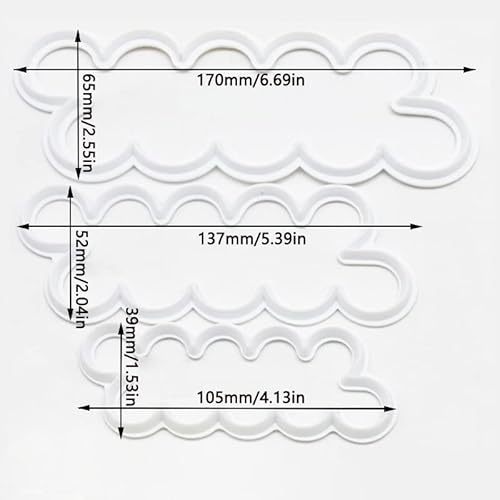 Cestony Rose Flower Petal Cutter For Diy Cake Fondant Biscuit Cookies Soap Sugar Pudding Chocolate Hard Candies Dessert Candle Decor #TOP1