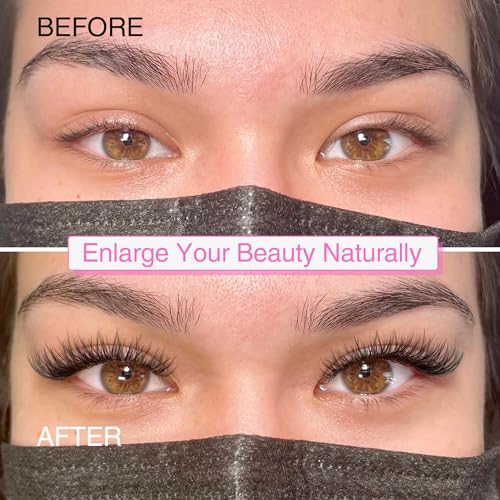 ALICE Natural Lash Clusters C Curl DIY Eyelash Extensions 9-11mm Short Individual Lashes Wispy Lash Extensions Handmade Eyelash Clusters 144 Pcs
