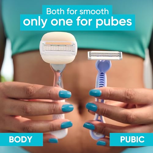 Gillette Venus Women's Disposable Razors for Pubic Hair and Skin, Bikini Razors for Women, 6ct - image 4