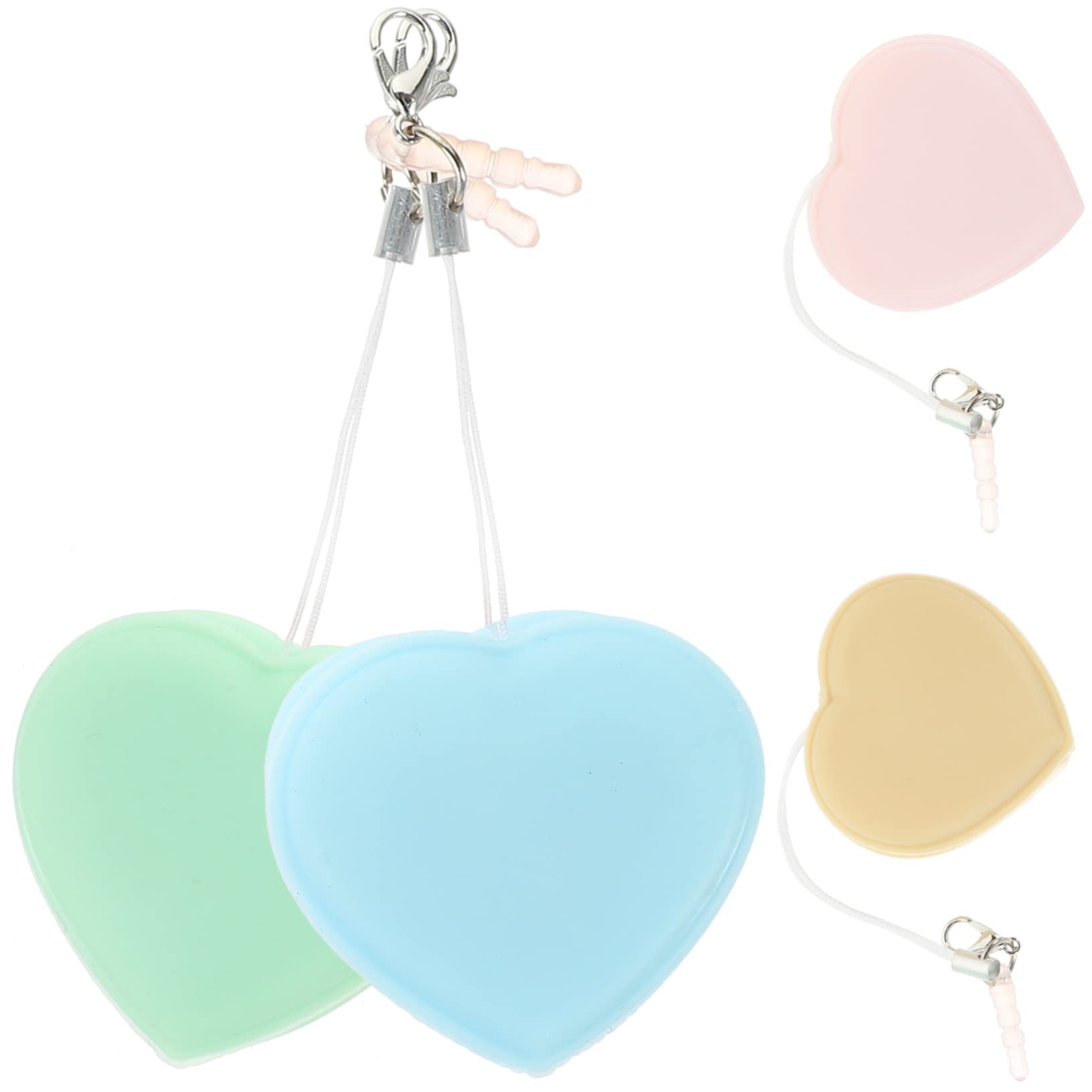 20pezzi Salviette Pulenti Per Schermi e Lenti Panni Microfibra Per Occhiali e Dispositivi Elettronici Accessori Decorativi Per Zaini e Chiavi