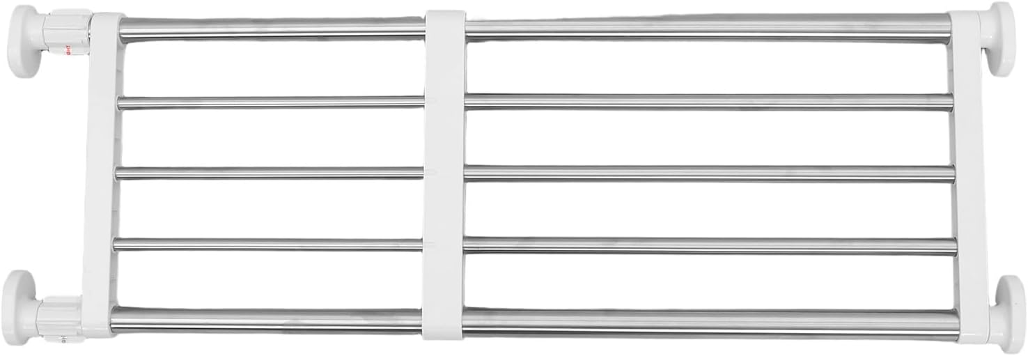 UKCOCO Closet Tension Shelf, 20-31" Adjustable for Wardrobe Organization