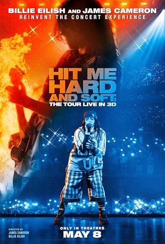 Postercinema Hit Me Hard And Soft - poster cm. 30