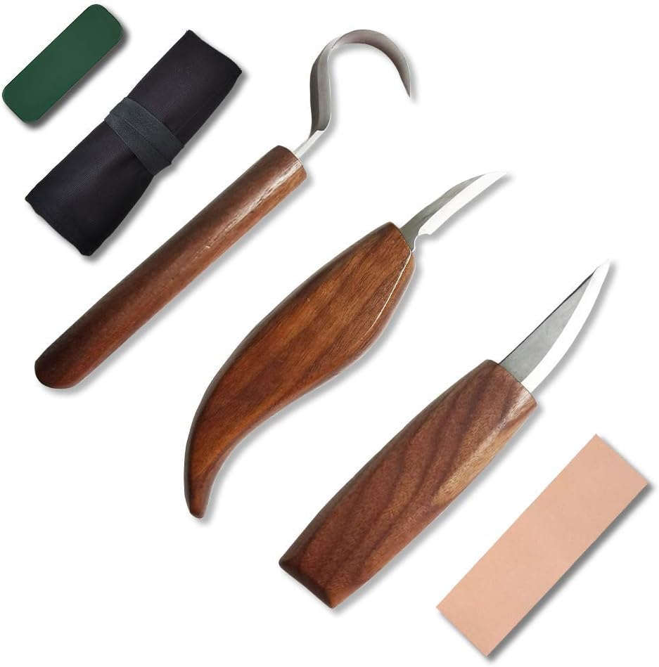 Buy TPORT Wood Carving Tool Set, Wood Carving Kits with Carving Hook