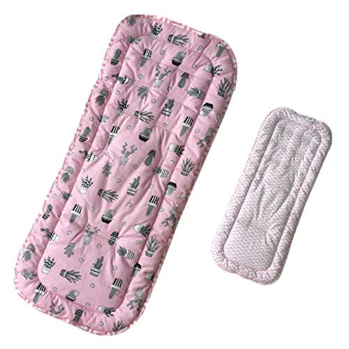 Baby Stroller Accessories Cotton Mattress Stroller Pad Baby Chair Cushion Yoya Seat Pad for Prams Kids Double-Sided Trolley : Banana