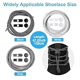 Zoom IMG-2 wugauwor 3 paia lacci elastici Zoom IMG-2 wugauwor 3 paia lacci elastici