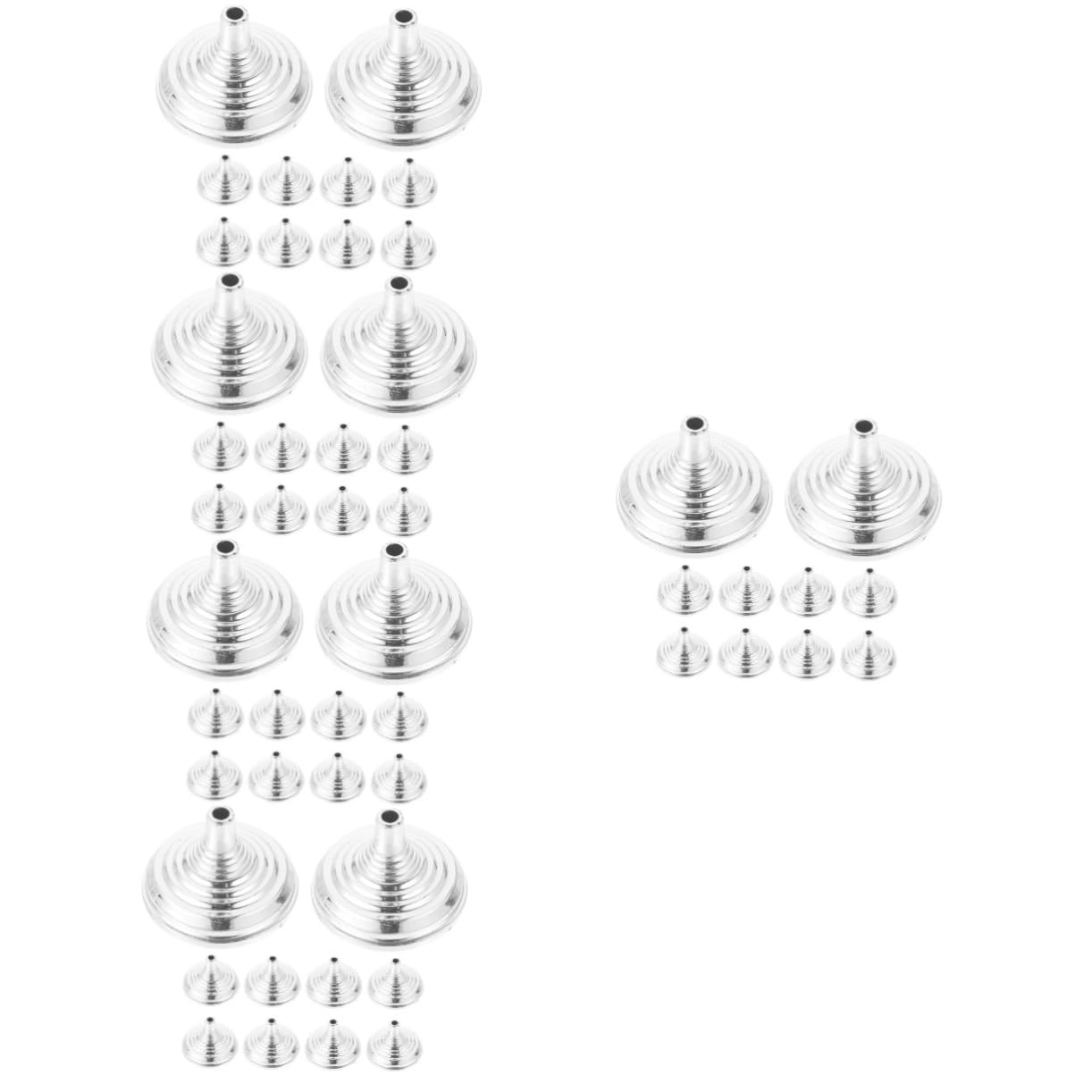 Toddmomy 5 Set Per Bandiera Mini Base Rotonda Placcata Per Decorazioni Festive E Ufficio Stabile E Facile Usare Per Esposizione Piccole Bandiere 10 Pezzi*5