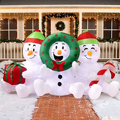 Christmas Inflatable Snowman Family 2023 Buyer's Guide And