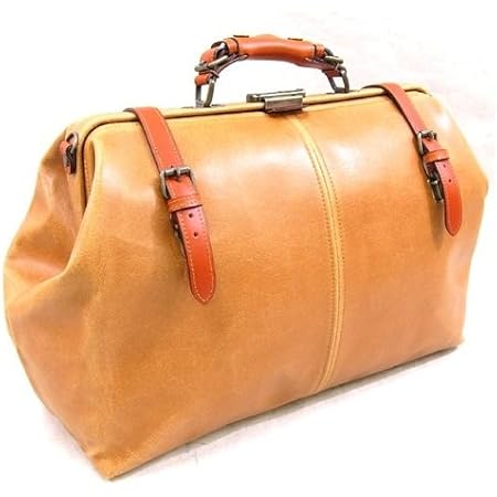 Amazon かばん ボストンバッグ 旅行 バッグ アンティーク調 役に立つ レトロ ダレスボストンバッグ 国産 トラベルバッグ 本革付属 キャメル ボストンバッグ