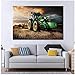Produktbild Maschine Traktor Landwirtschaft Ernte Landschaft Leinwand Malerei Wandkunst Dekor Poster Home Decoration Bild 50x70 cm Kein Rahmen