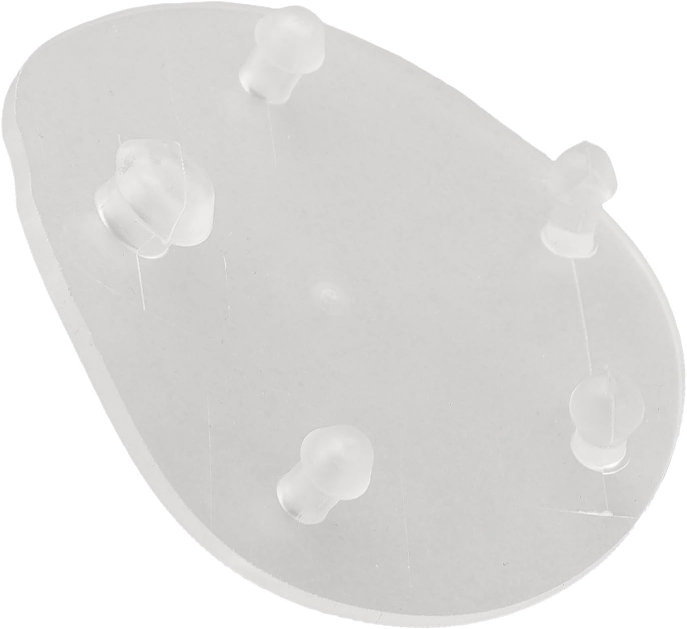 Silicone Toilet Flapper Seal For Vormax 7381424-100.0070A, White Tank ket for Double Flush Valve Repair, Leak Prevention Stop Running Water, Easy Inst Bathroom Replacement Part