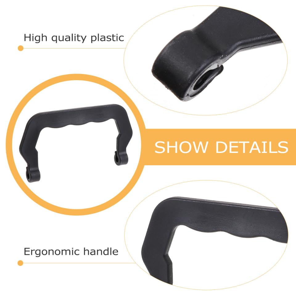 iplusmile Portable Pet Cage Handles Set Plastic Clip-on Replacement Handles for Small Dog Crates Easy Carrying with Secure Grip Outdoor Pet Cage Accessories 10 Pieces - Image 3
