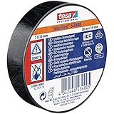 Contenido: 3 unidades tesa 53988-00001-00 53988 - Cinta aislante (20 m x 19 mm), color negro