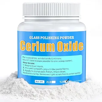 Cerium Oxide Glass Polishing Powder (1 lb) – 99% Pure