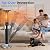 SereneLife Infrared Patio Heater, Electric Patio Heater for Indoor/Outdoor Use, Portable Tower Heater with Remote Control, 1500 W, for Restaurant, Patio, Backyard, Garage, Decks (Black)