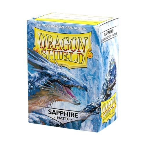 Image of Sleeves: Dragon Shield Matte Sapphire (100)