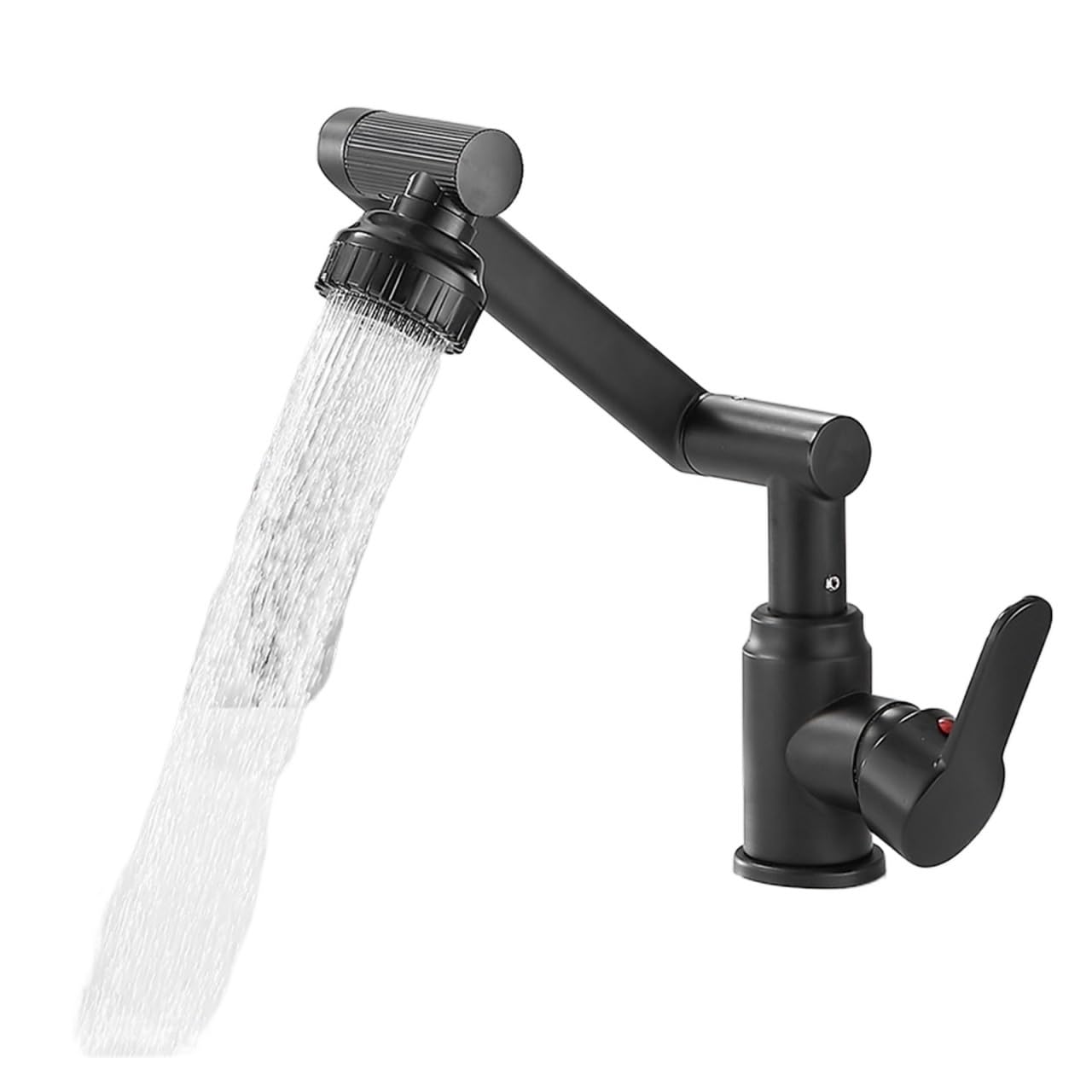 Robinet de lavabo pivotant 1080° fini les éclaboussures et le nettoyage difficile de l'évier