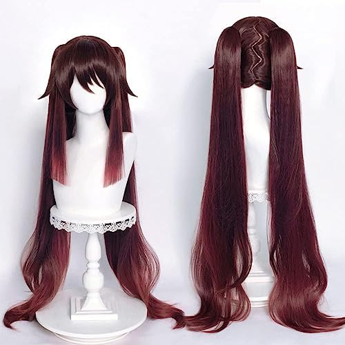 Amazon.co.jp: 原神 げんしん 胡桃(フータオ) コスプレウィッグ かつら 