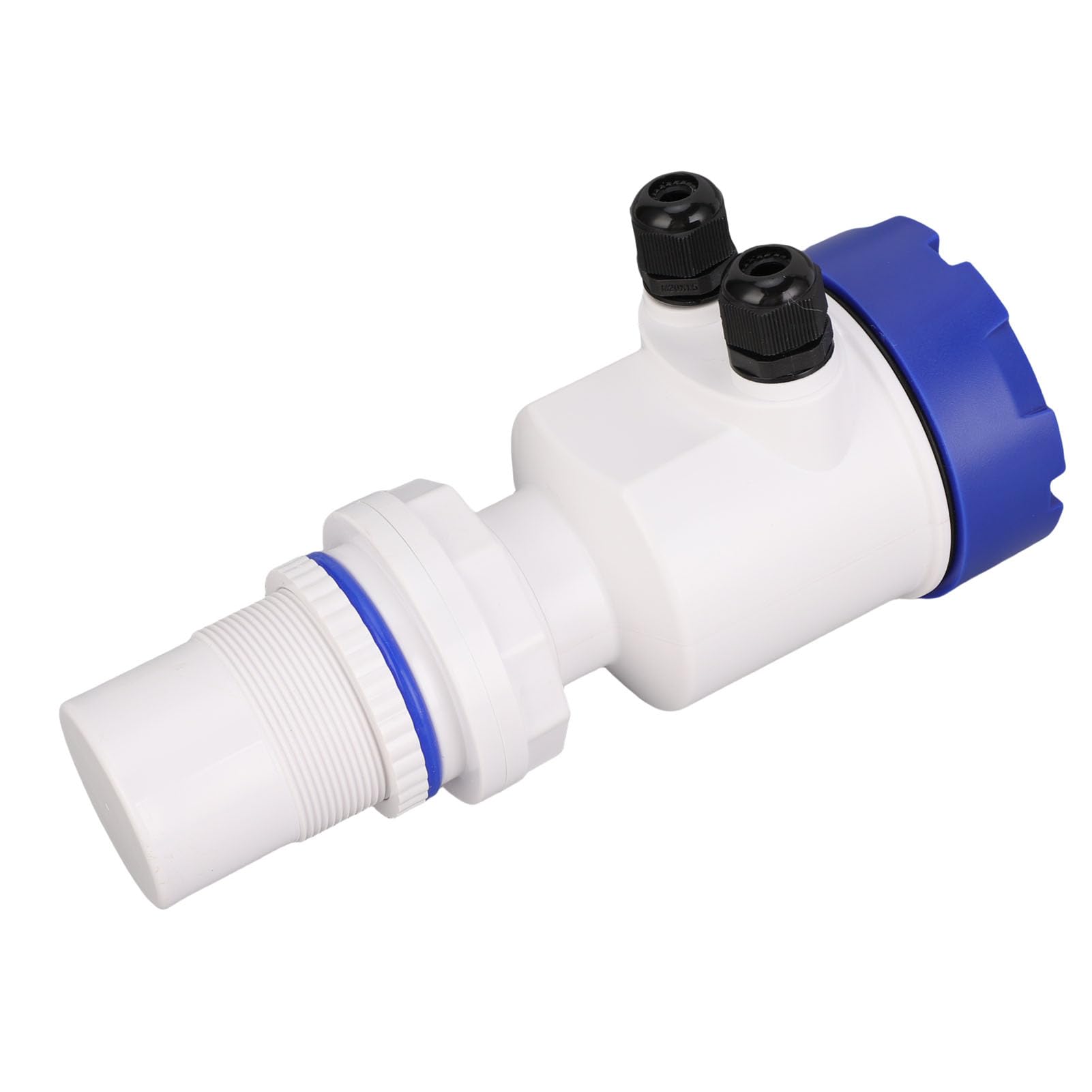 Hyuduo Medidor Ultrasónico de Profundidad de Líquido con Sensor de Nivel de Agua, Salida de 4-20 MA, Comunicación 485 IP67 con Pantalla LED y Filtrado Digital para Procesamiento de Agua