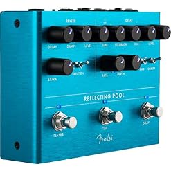 Fender® »REFLECTING POOL« Delay/Reverb Pédale d’effet pour Guitare - Les Beatles, Paul McCartney, John Lennon, RIngo Starr, George Harrison Fender® »REFLECTING POOL« Delay/Reverb Pédale d'effet pour Guitare – Image 3