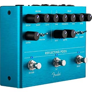 Fender® »REFLECTING POOL« Delay/Reverb Pédale d’effet pour Guitare - Les Beatles, Paul McCartney, John Lennon, RIngo Starr, George Harrison Fender® »REFLECTING POOL« Delay/Reverb Pédale d'effet pour Guitare – Image 3