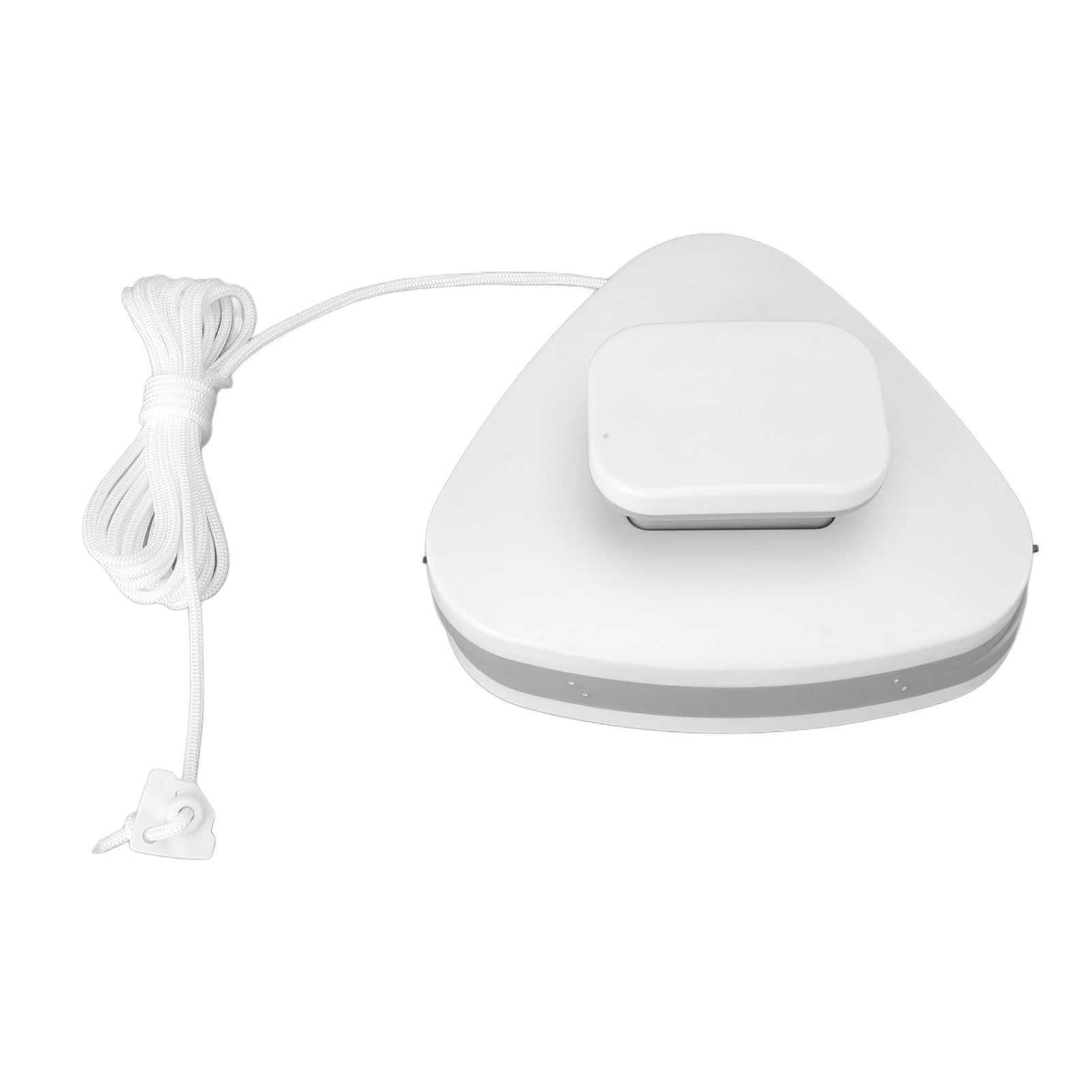 Cocoarm Limpiador de Vidrio de Doble Cara, Herramienta de Limpieza de Ventanas Magnética con Imanes de Neodimio ABS Esponja de Silicona, Limpiador de Ventanas Triangular para de Oficina en el Hogar,