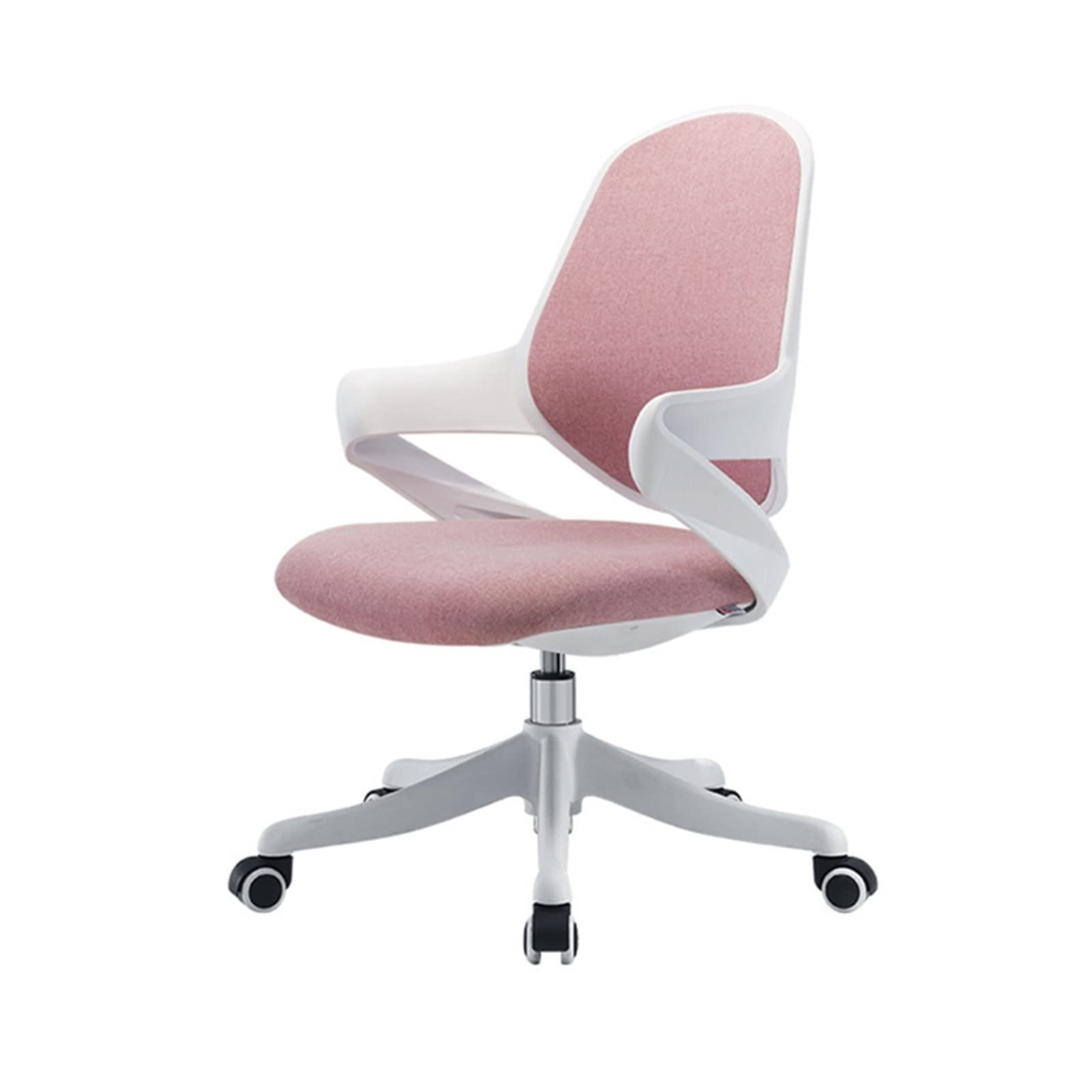 ANHCRAChair Lumbar Ergonomic Professional Computer Gaming Study Swivel Breathable Desk Chair Office Furniture (Color : Pink)