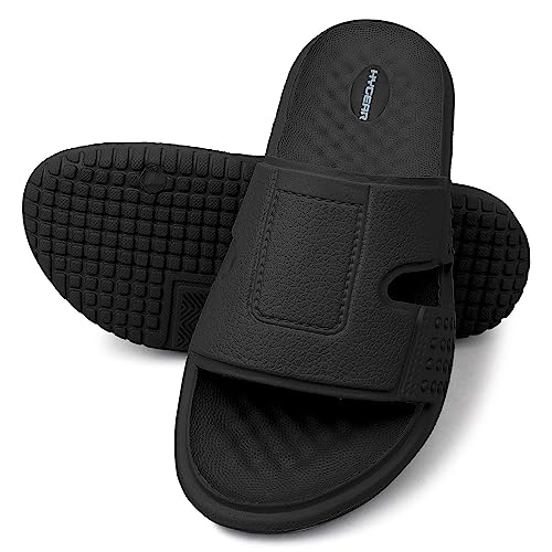 Image of Hygear Men's Garcia EVA Slides | Ultra Soft Cushion | Lightweight | Waterproof | Stylish |Anti-Skid | Comfortable Everyday Slides for Men