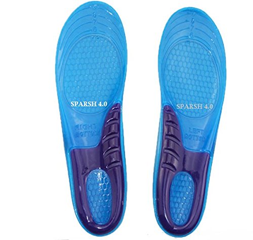 Sparsh 4.0 Dual-Gel Support Foot Insoles With Ultra Full-Length Cushioning - 43