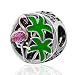 Produktbild Flamingo Charm 925 Sterling Silber Plam Charm Vogel Tier Charm für Pandora Charme Armband a