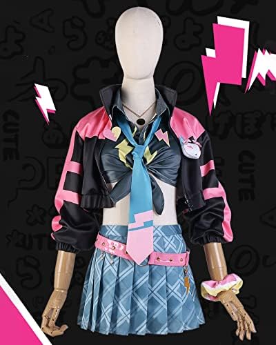 [milky time] にじさんじ 虎姫コトカ コスプレ ハロウィン VTuber バーチャル 衣装 制服 詳細画像5