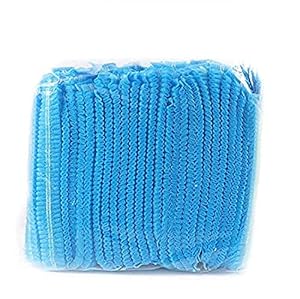 MUHWA 100 Stück Einweg Haarabdeckungen