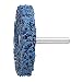 Produktbild PFERD POLICLEAN PLUS Reinigungsvlies PCLZY | Ø75x13mm Schaft-ø 6mm | 44698003  für grobe Reinigungsarbeiten